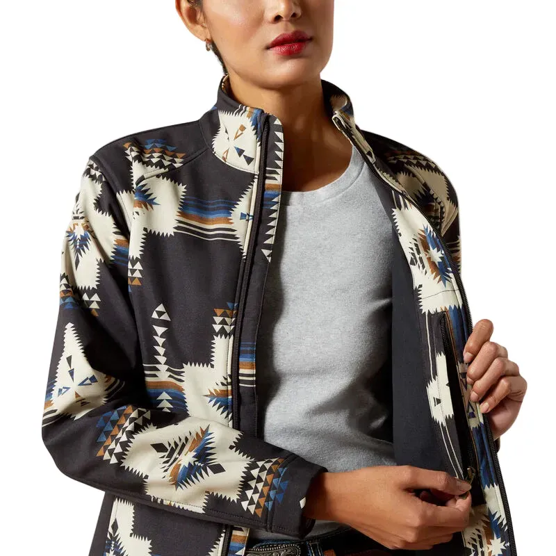 Ariat Women's Ariat Logo Softshell Print Jacket - Multiple Colours