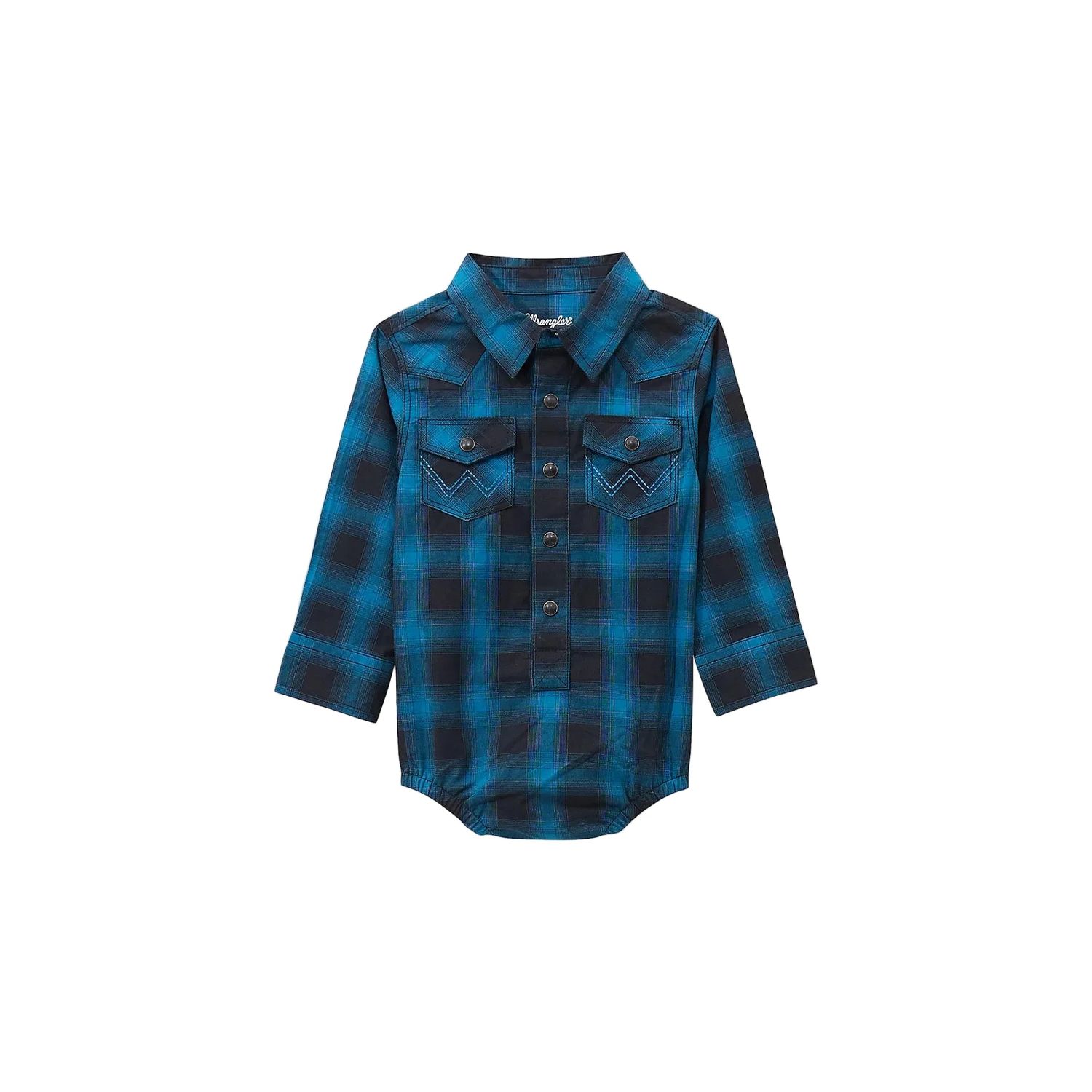 Wrangler Baby Boy's Bodysuit/Onesie - Coal Blue