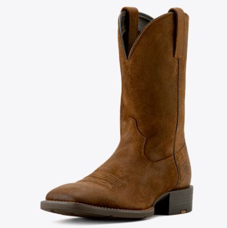 Ariat Men's Sport Big Country Cowboy Boot- Brown Roughout