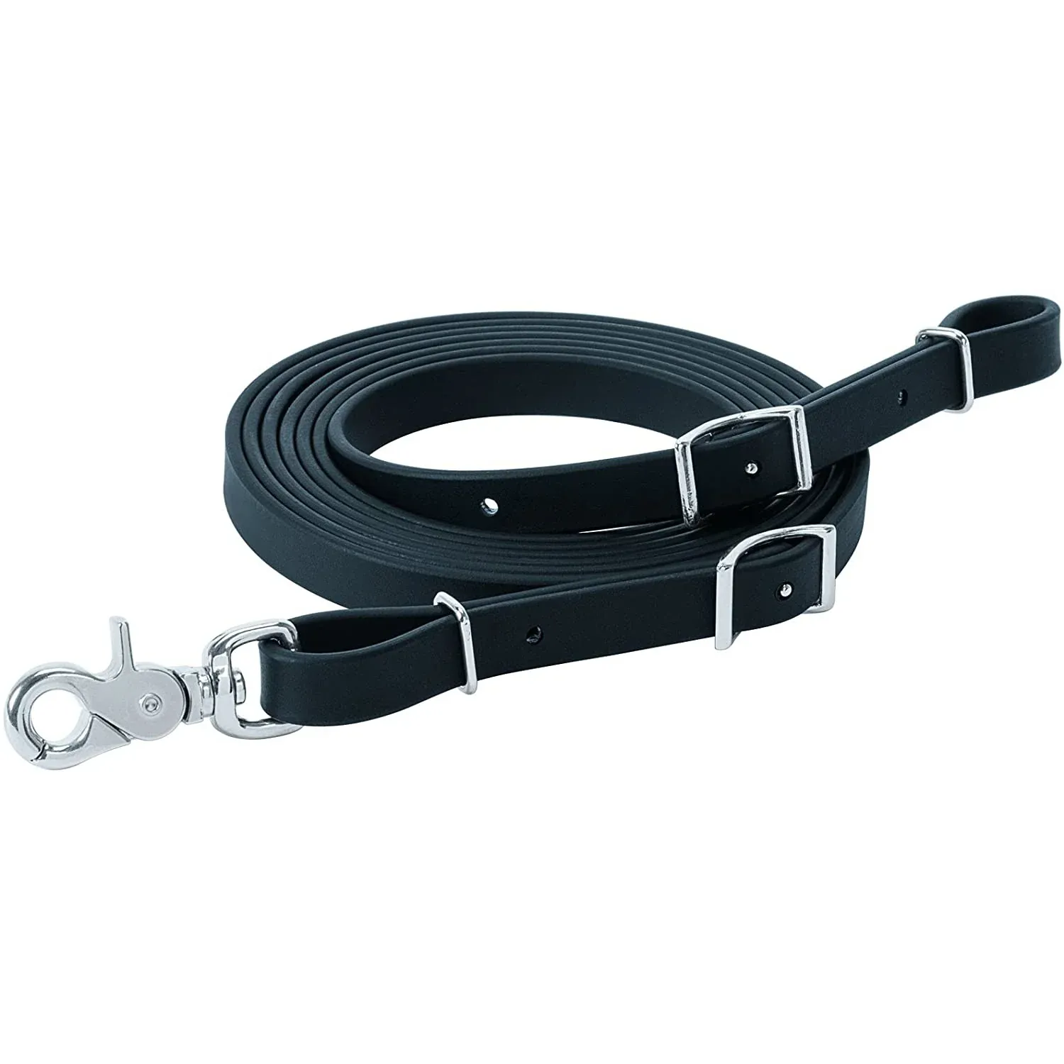 Weaver Leather Brahma Webb® Trail Rein - 5/8" x 10', Color: Black