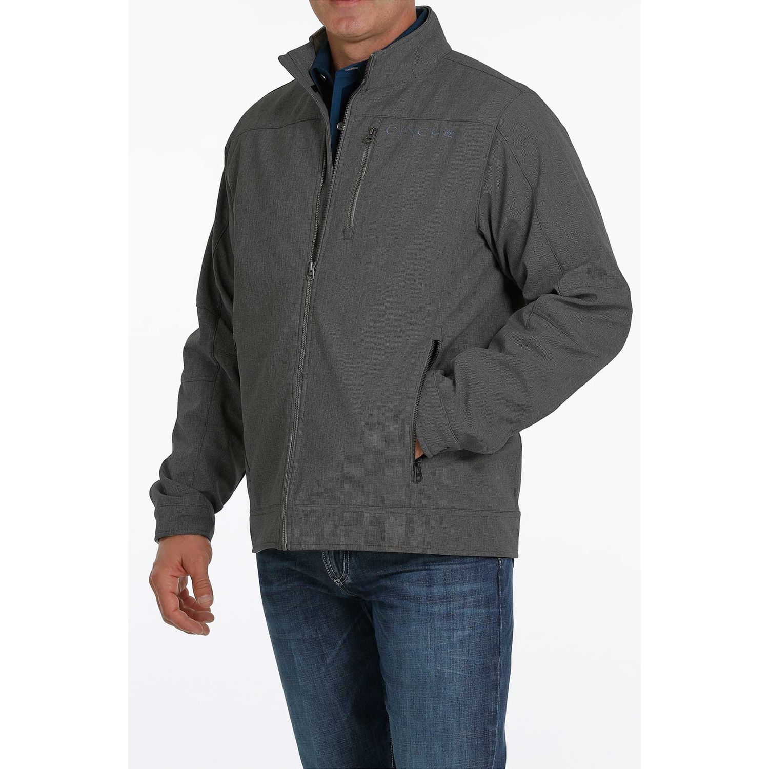 Cinch Men's CC Bonded Jacket Charcoal