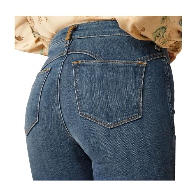 Ariat Women's High Rise Fiorella Slim Trouser Jean - Armenia