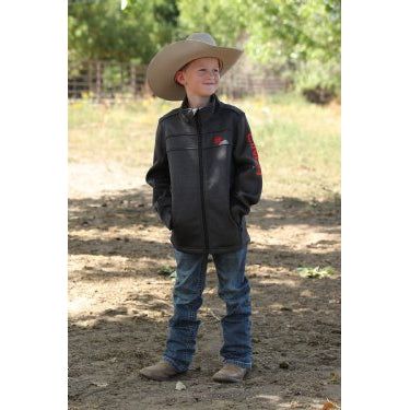 Cinch Boys Sweater Jacket Charcoal