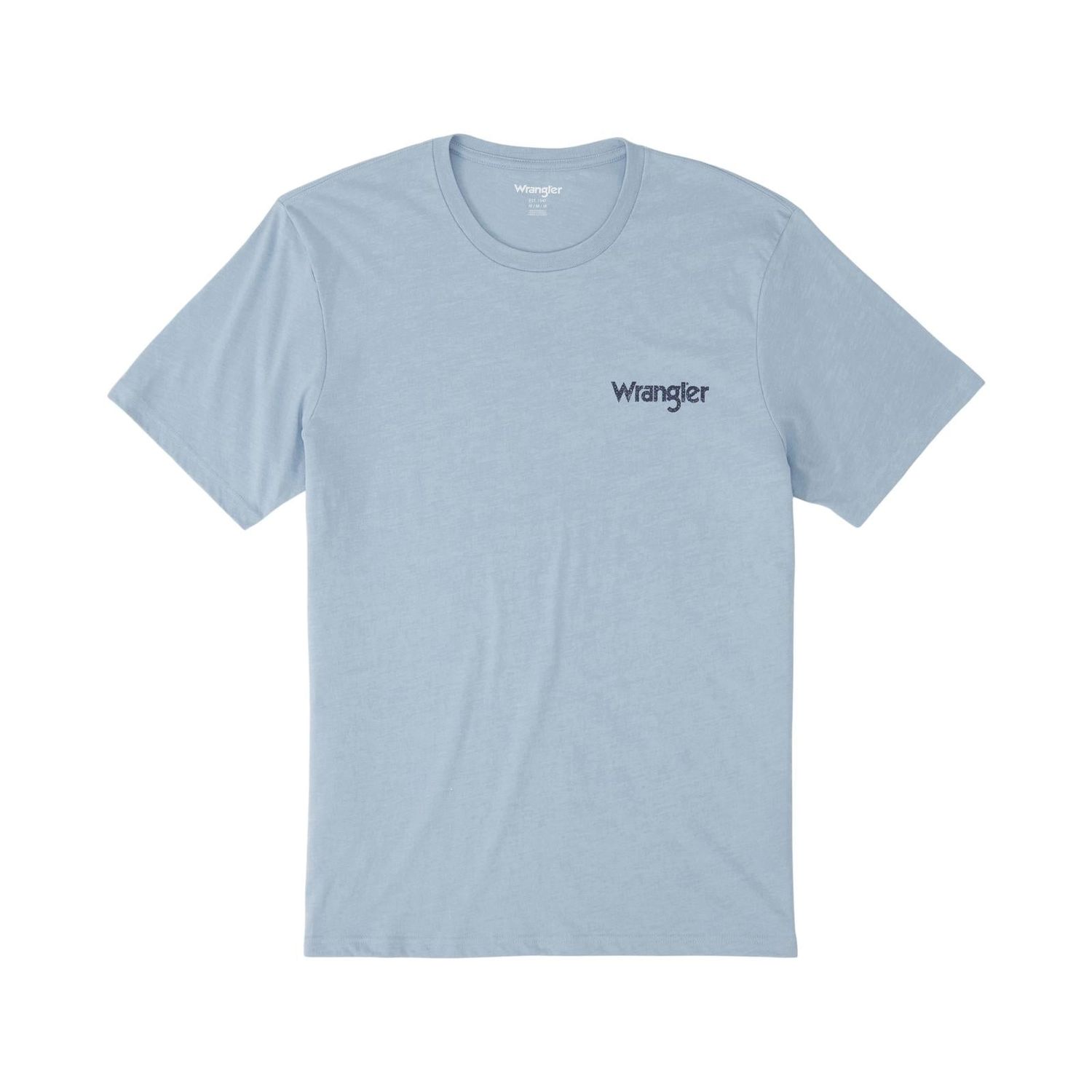 Wrangler Men's Graphic T-Shirt - Ashley Blue Heather
