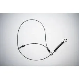 Phantom 2.0 Sheep &amp; Goat Cable Halter w/Ghost Grip, Color: BLACK, Size: XS