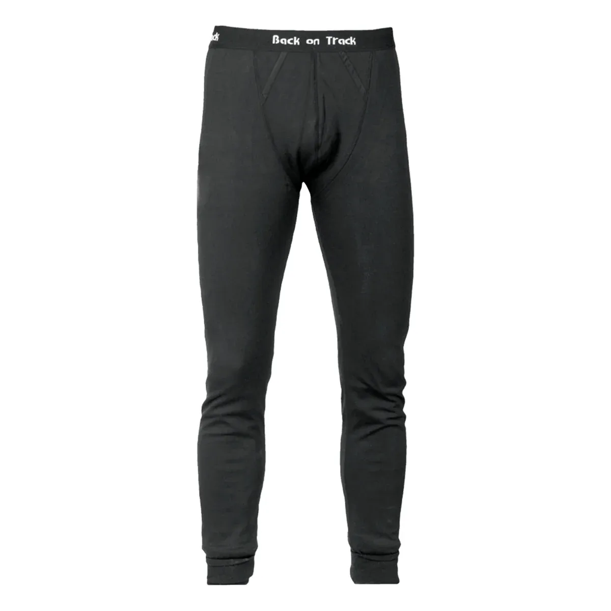 Back on Track Men's Long Johns - Black, Size: 3XL