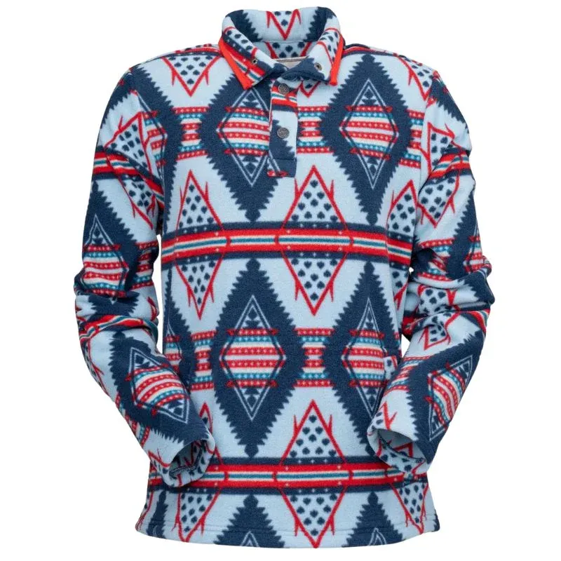 Outback Women's Delaney Henley, Color: Navy, Size: 1X