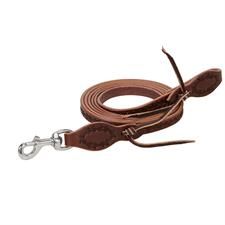Weaver Barbed Wire Roper Rein, 5/8" x 8' - Brown, ColorID: BROWN, Size: 5/8 X 8