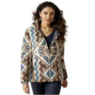 Ariat Women's Chimayo Puffer Jacket - 2 Columns Print