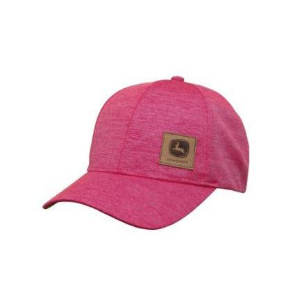 John Deere Women's Heathered Hat- Pink