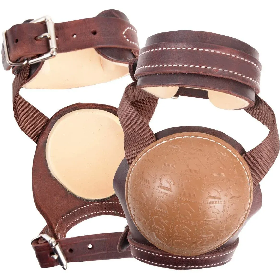 Classic Equine Leather Skid Boot Nylon, ColourID: NYLON, SizeDescription: ONE SIZE