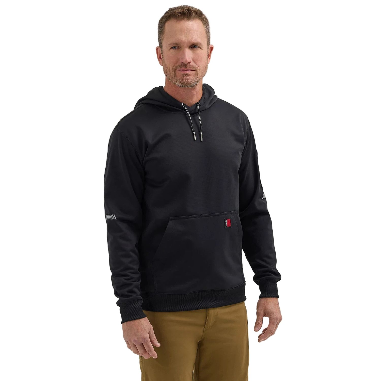 Wrangler Men's RIGGS Technical Work Hoodie - Black