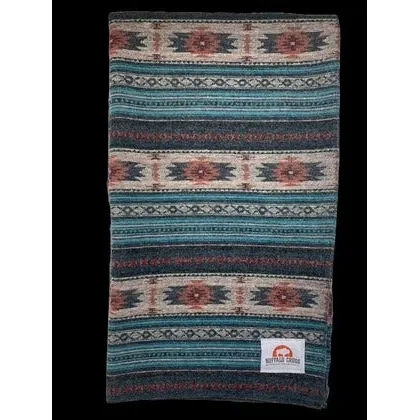 Blanket Throw 50 x 60 Buffalo Cross, Design: 2