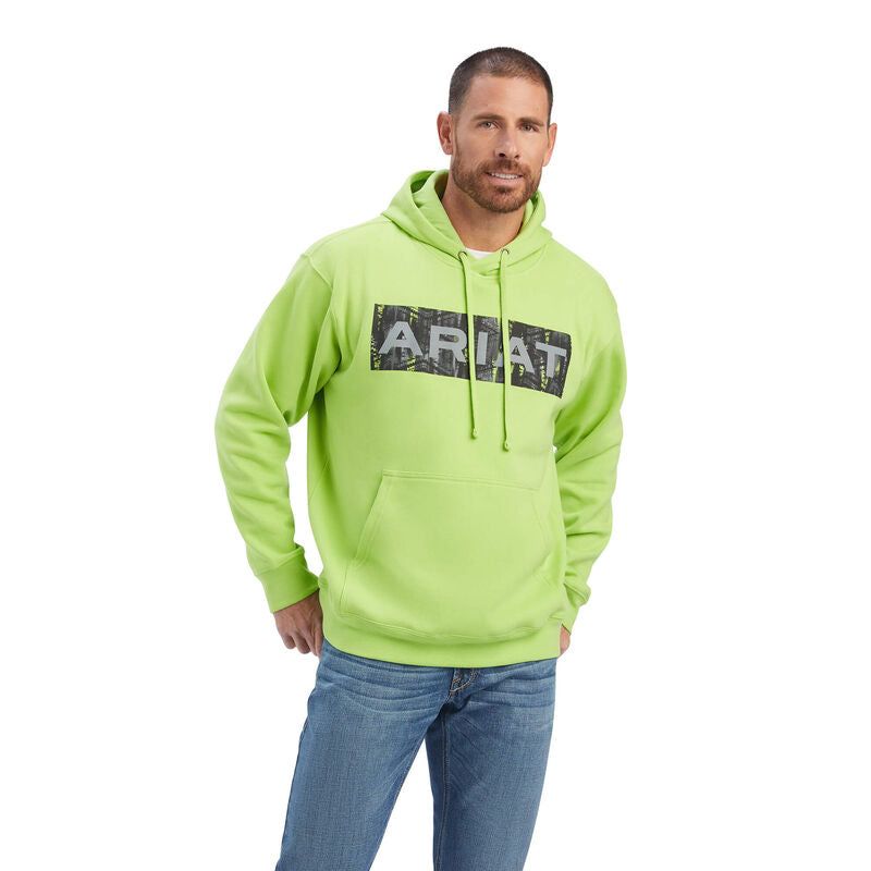 Ariat Mens Southwest Sweatshirt Macaw Green *FINAL SALE*