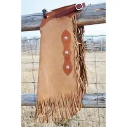 K Bar J Basic Chink w/conchos, Size: S