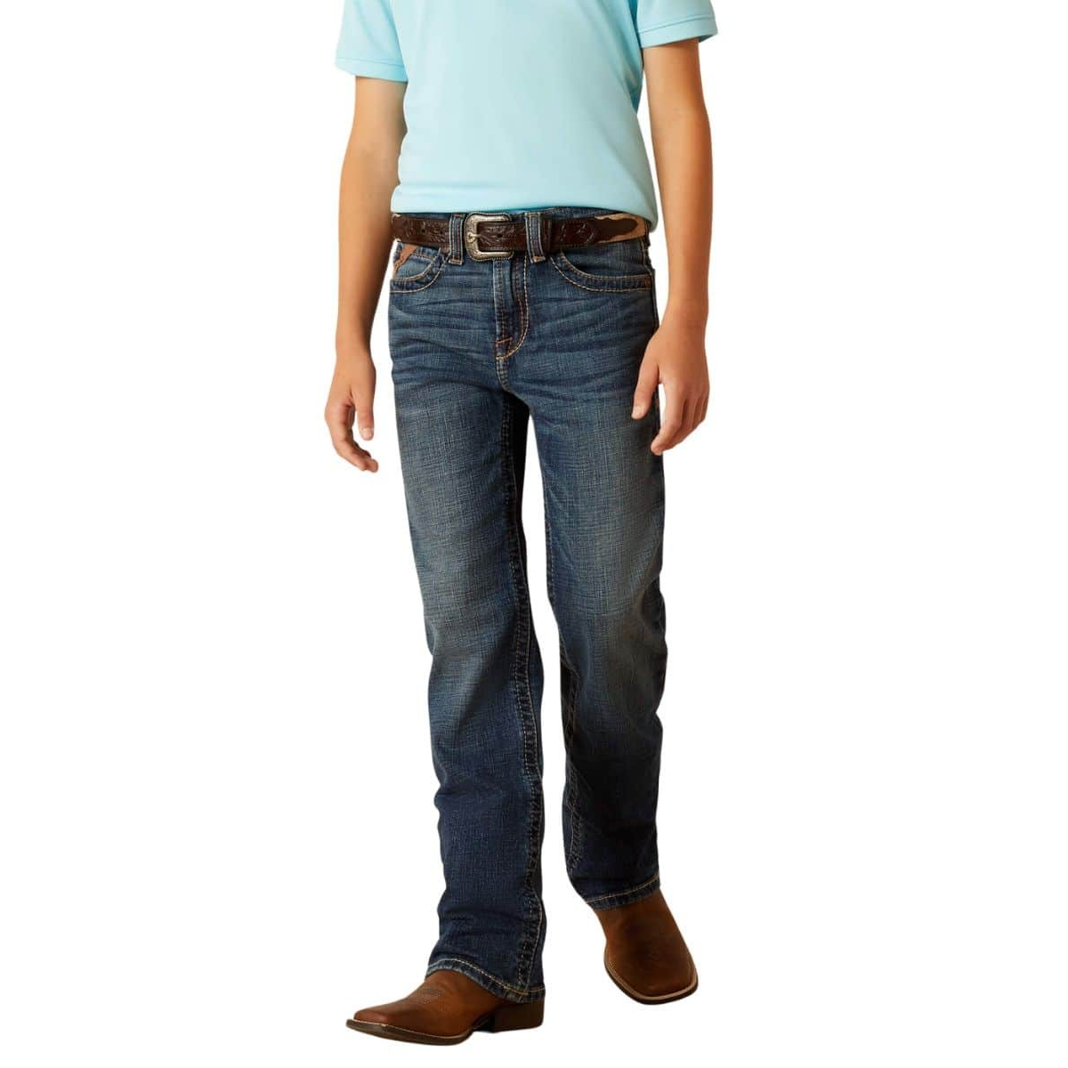 Ariat Boy's B4 Relaxed Fordham Jean - Denali