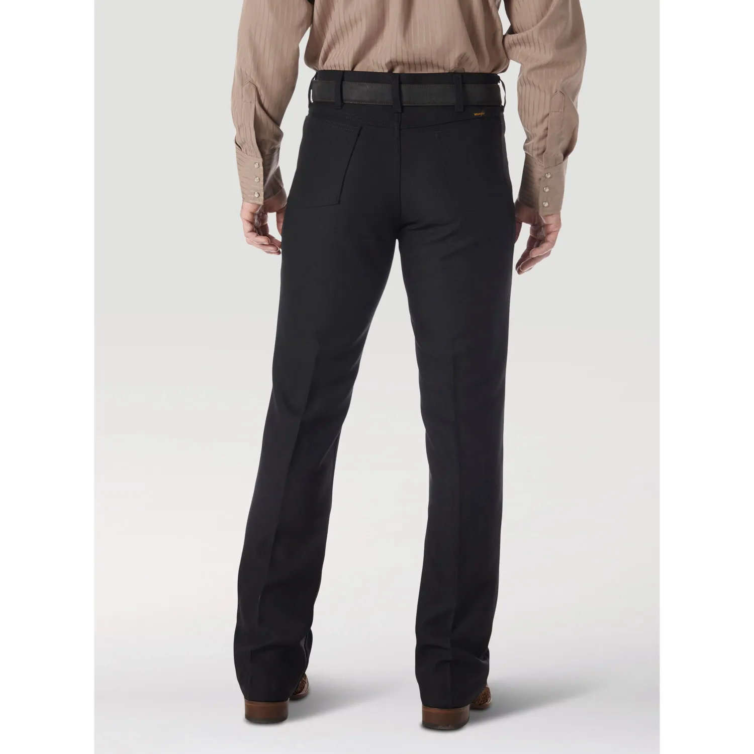 Wrangler Men's Wrancher Dress Jeans - Black, Length: 30, Waist: 30
