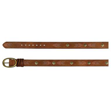 Catchfly Women's Belt Brown w/Zia Concho