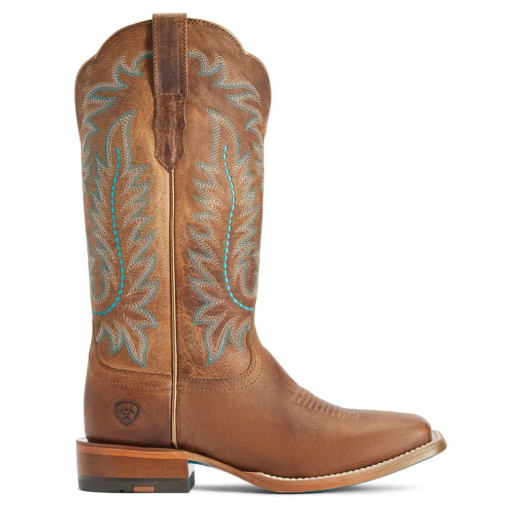 Ariat Women's Frontier Tilly - Rodeo Tan Western Boots, Size: 5.5