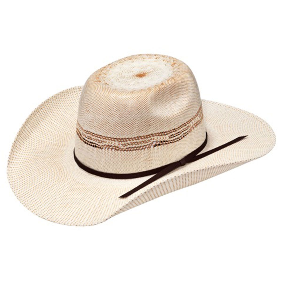 Ariat Youth Bangora Western Hat - 2-Cord Chocolate Band