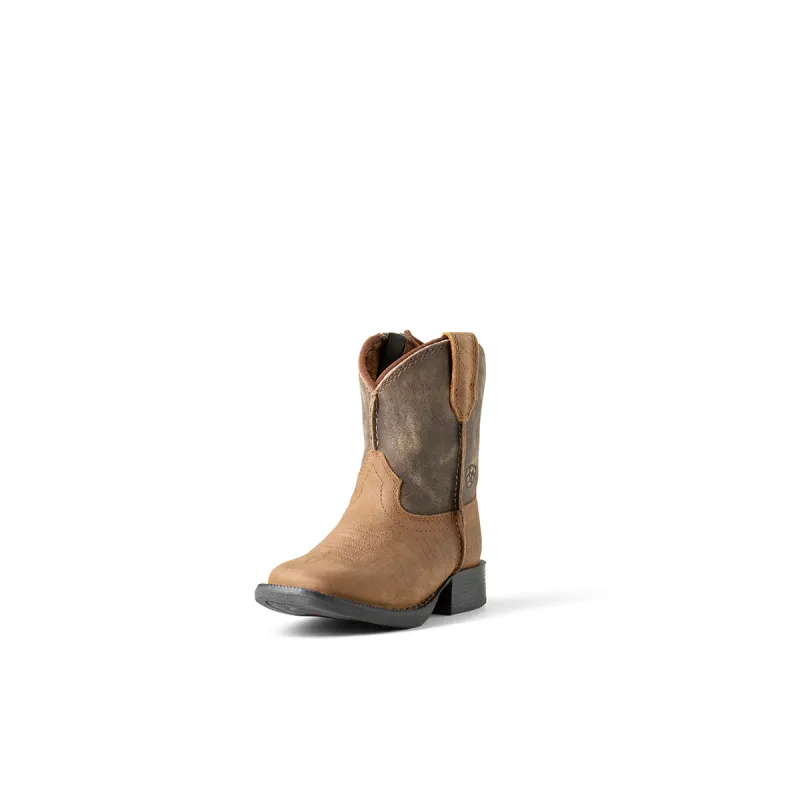 Ariat Toddler's Rambler Style Lil' Stompers Boots - Brown