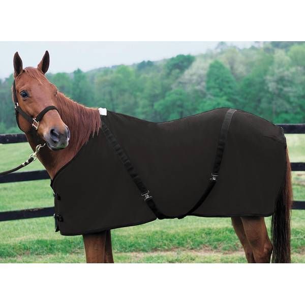 Weaver Leather Polar Fleece Sheet, Color: Black, Size: 68"