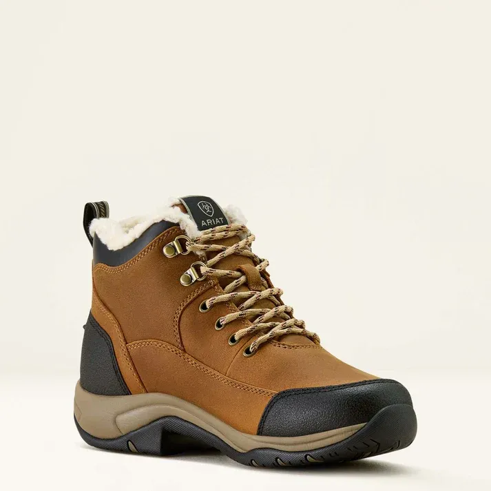 Ariat Women's Terrain Sherpa Waterproof Boot- Dusted Wheat