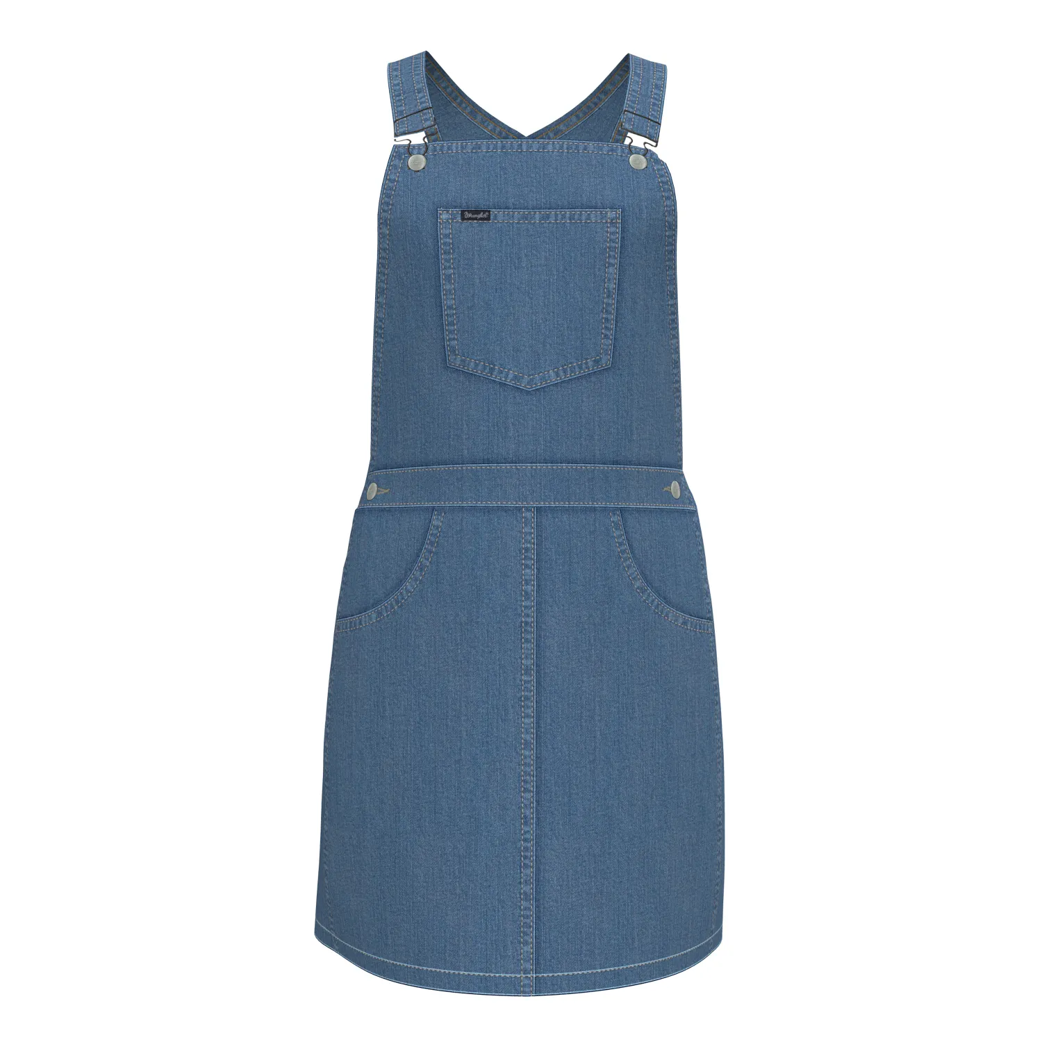 Wrangler Girls Skirtall Denim, Size: S