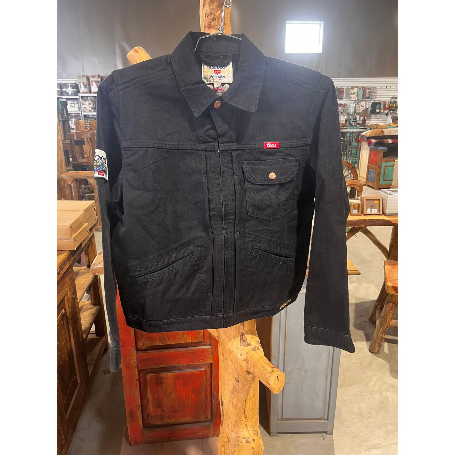 Wrangler Men's Coors Canada Pinnacle Jacket- Black