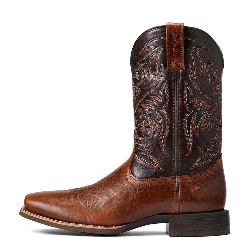 Ariat Men's Sport Herdsman Western Boots - Peanut Butter, Size: 7