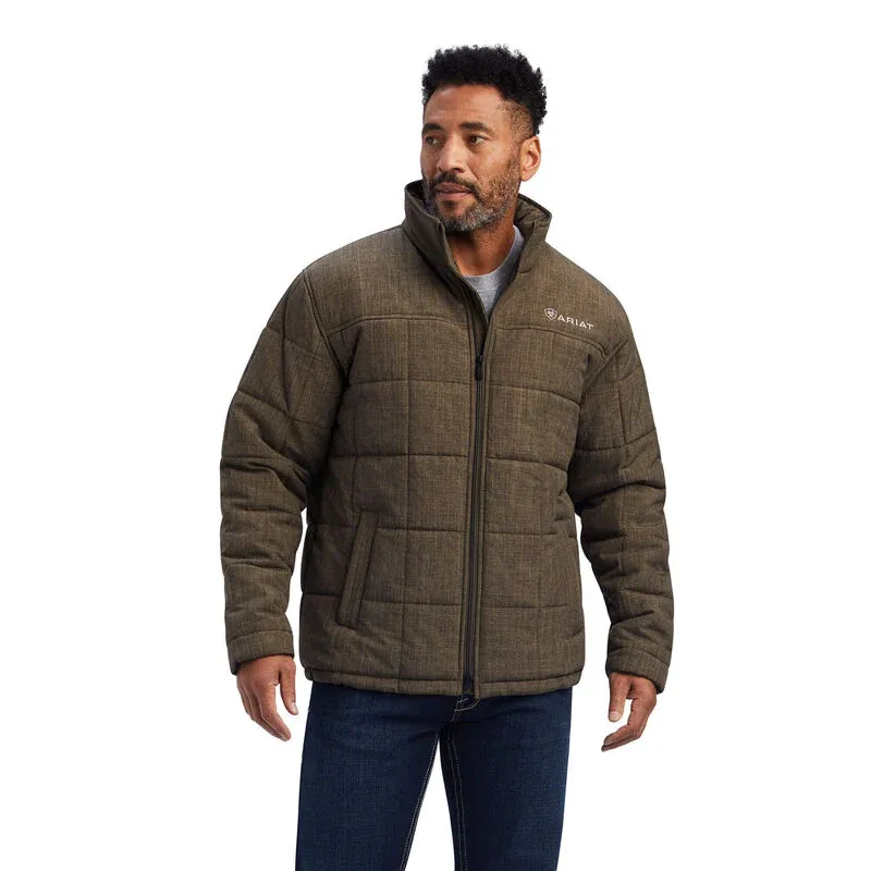 Ariat Mens Crius Insulated Jacket - Crocodile, Size: S