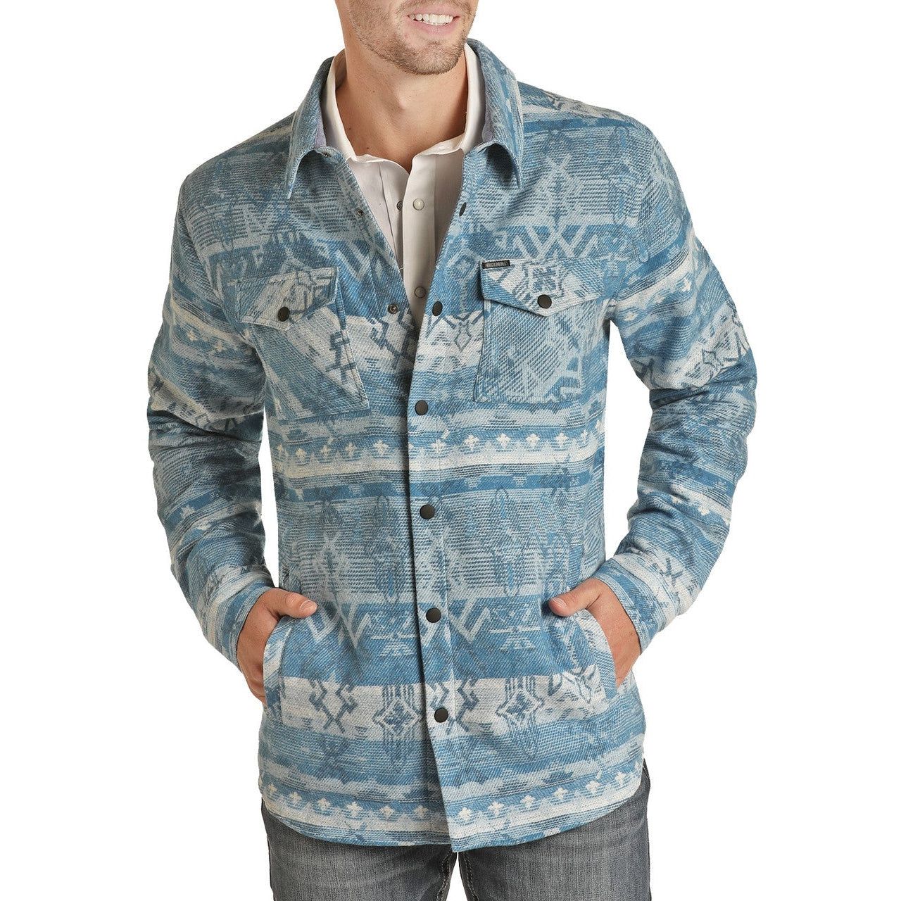 Rock &amp; Roll Cotton Aztec Shirt