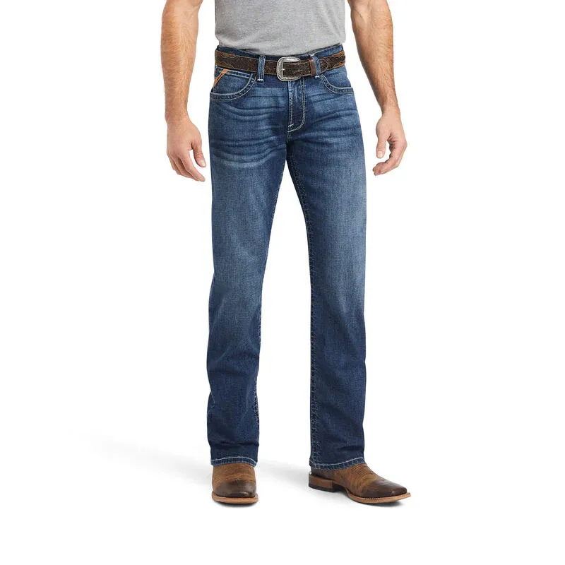Ariat Men's M4 Hugo Bootcut Jeans - Bannock, Length: 30, Waist: 28
