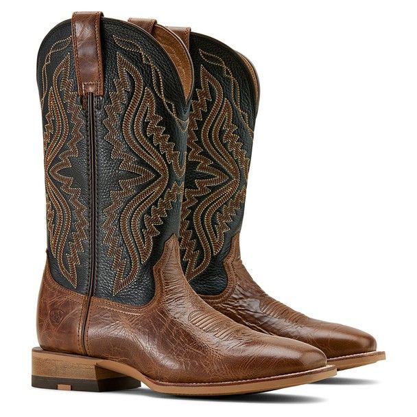 Ariat Men's Baxter Cowboy Boot- Dark Tan