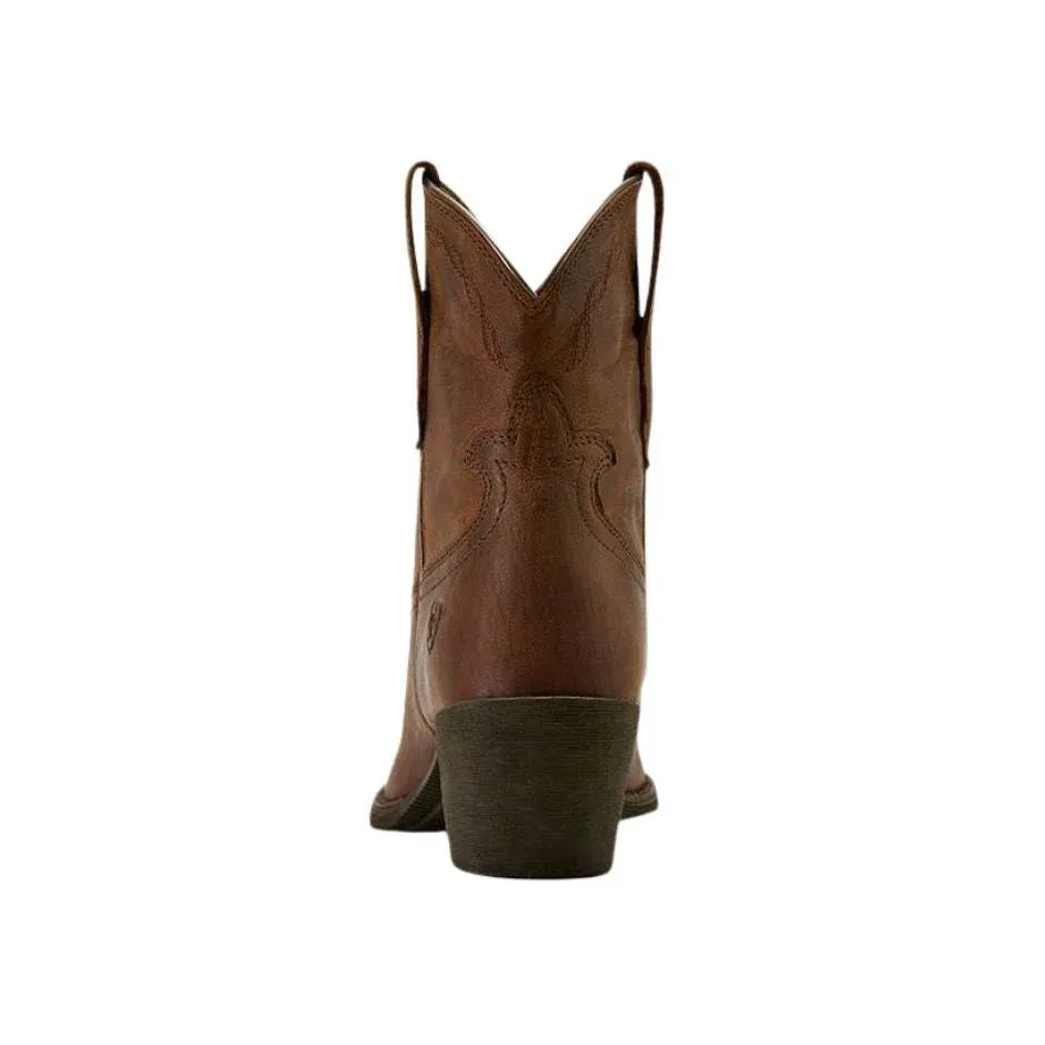Ariat Women's Maggie J Toe Western Boot- Sassy Brown