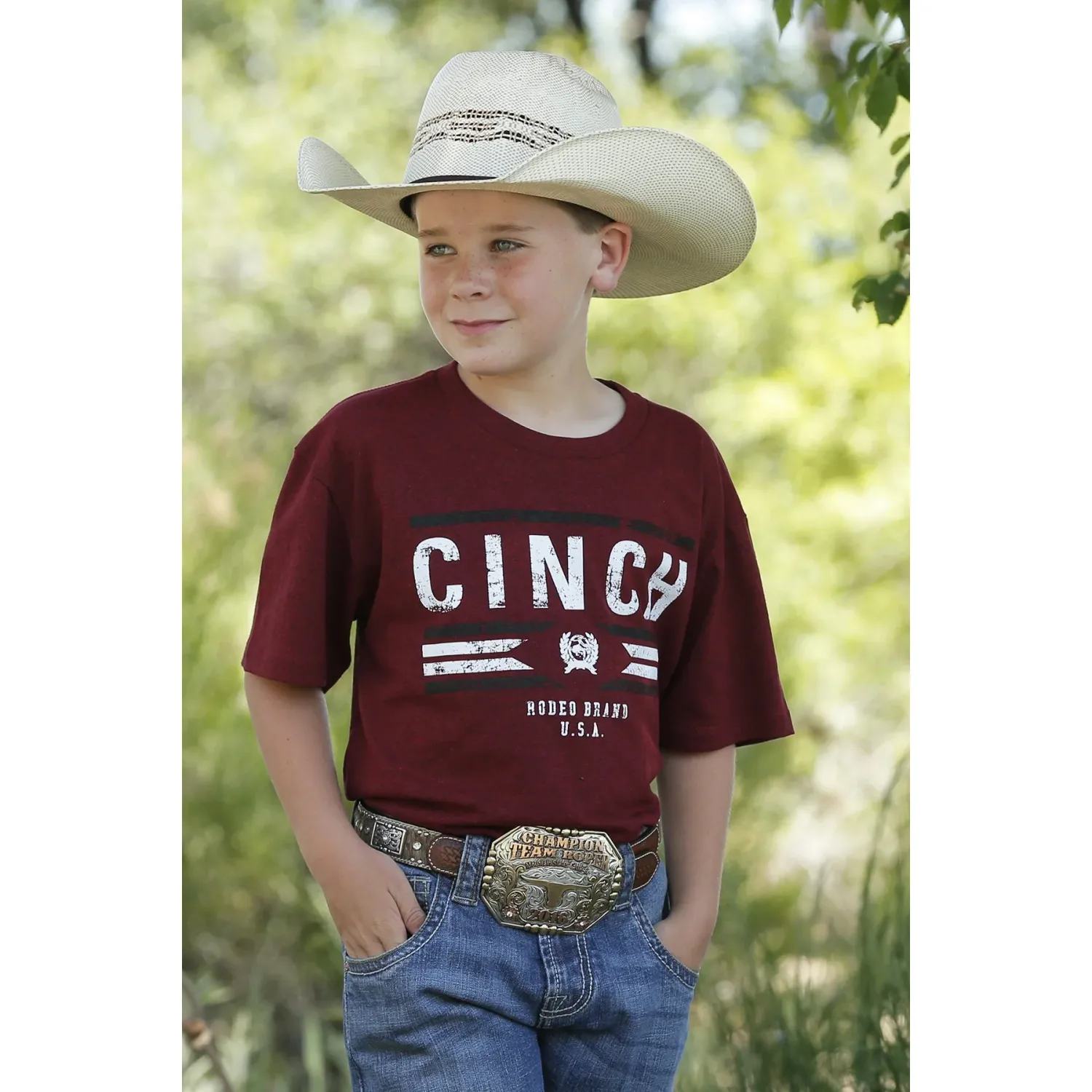 Cinch Boys SS Tee, Size: SMALL