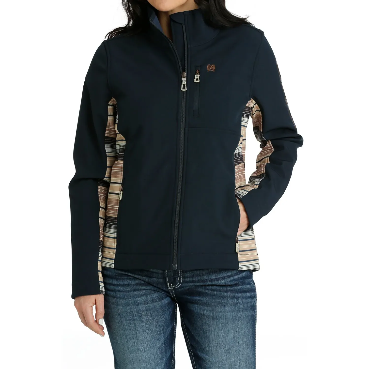 Cinch Women's CC Bonded Jacket Navy