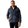 Ariat Men's Polar Bear Fleece Hoodie- Navy Southwest (Copy)