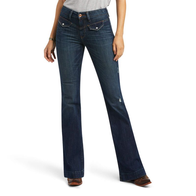 Ariat Womens Slim Trouser Bessie Wide Leg Jeans *FINAL SALE*