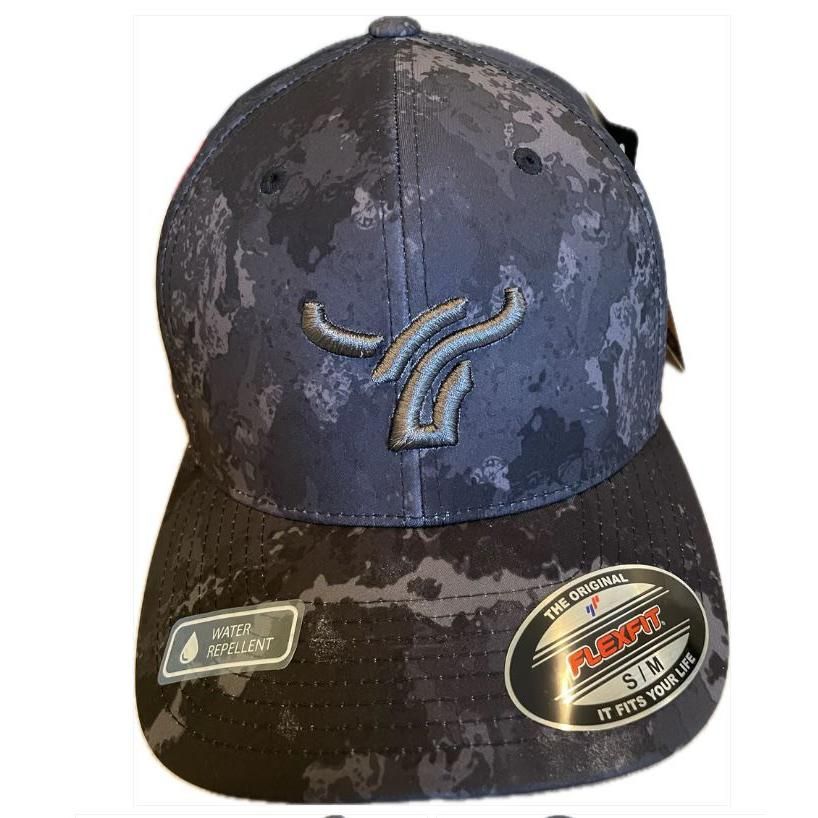 B8 Ranch Apparel Water Repellant Cap with Large Logo- Veil Camo
