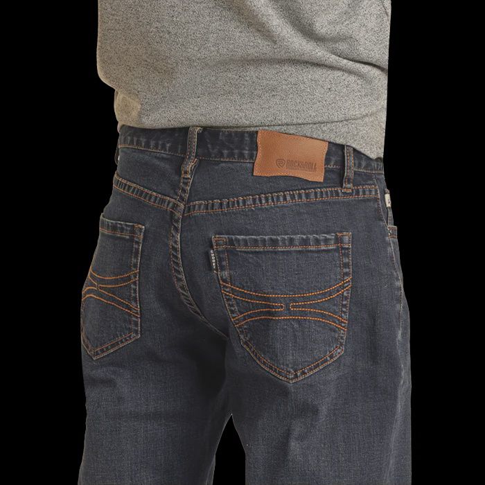 Hooey Mens Stackable Dark Vintage Jeans