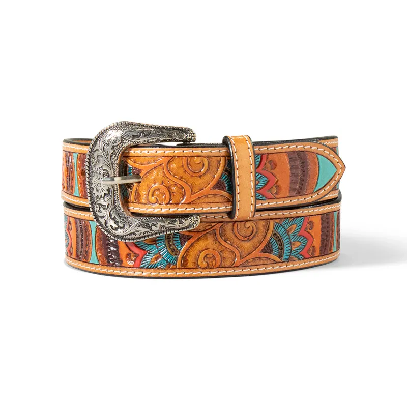 Ariat Women's Paisley HT Belt - Multi Coloured