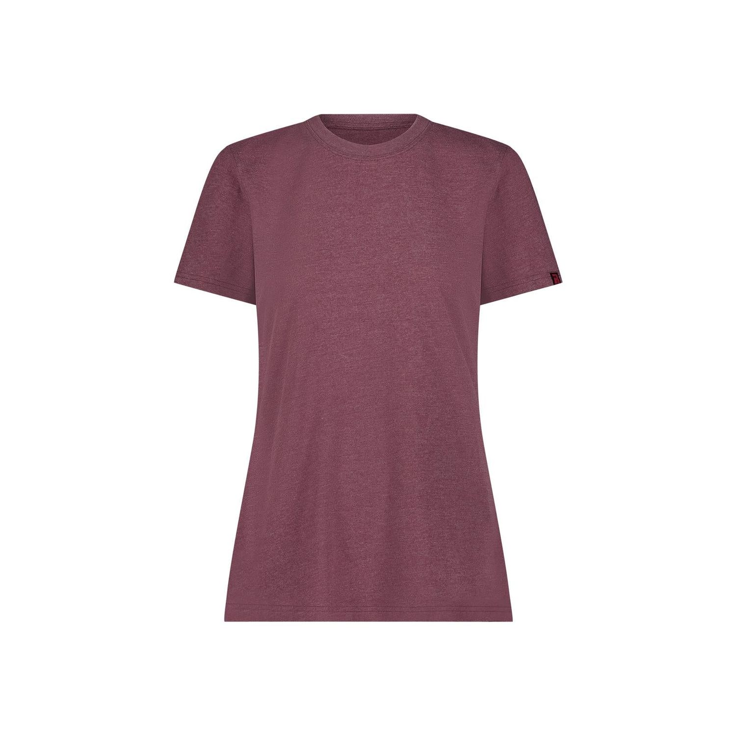 Wrangler Women's Riggs Performance Short Sleeve Graphic Workwear Tee Shirt- Fig