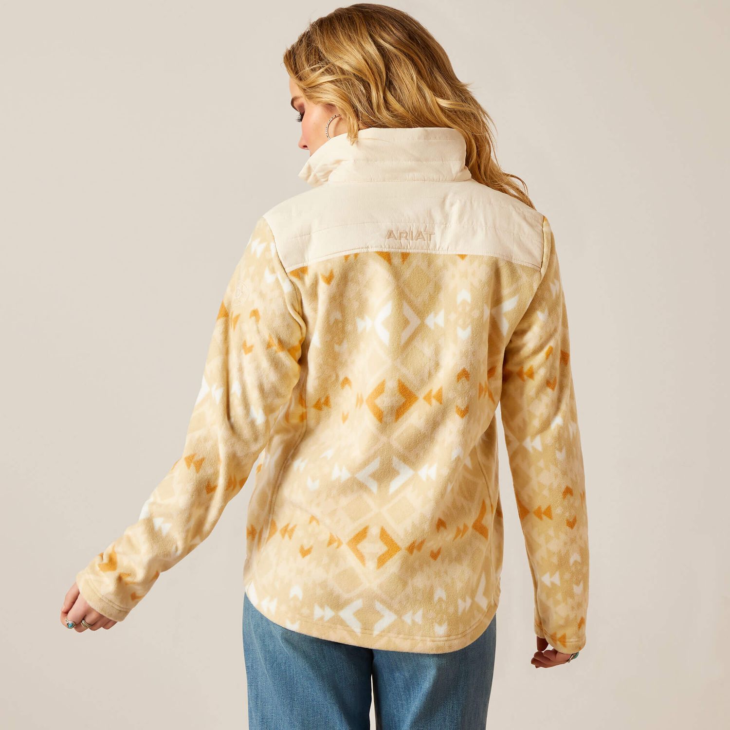 Ariat Women's Prescott Fleece jacket Sand Dune Print