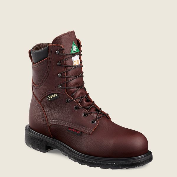 Red Wing Men's 8" Waterproof CSA Safety Toe Boot, Size: 7, Width: E