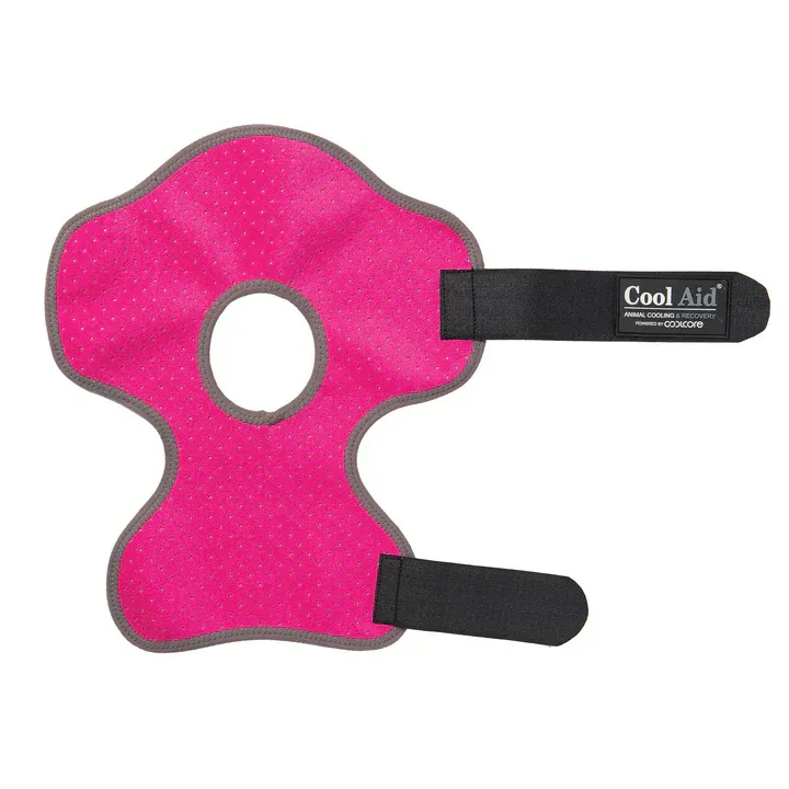 Weaver Leather Cool Aid Hock Wrap, Color: Pink, Size: S