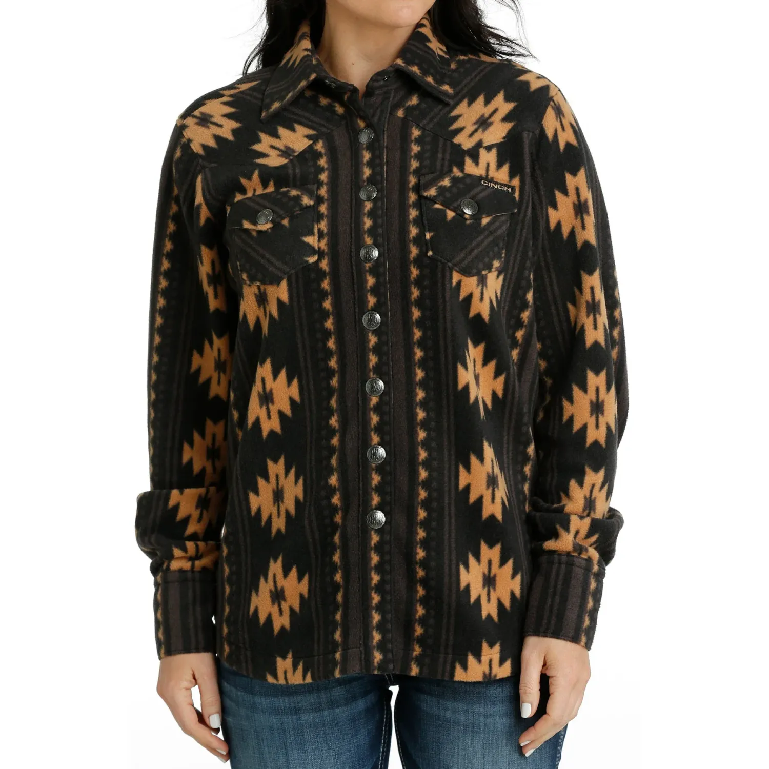 Cinch Women's Shirt Jacket Black