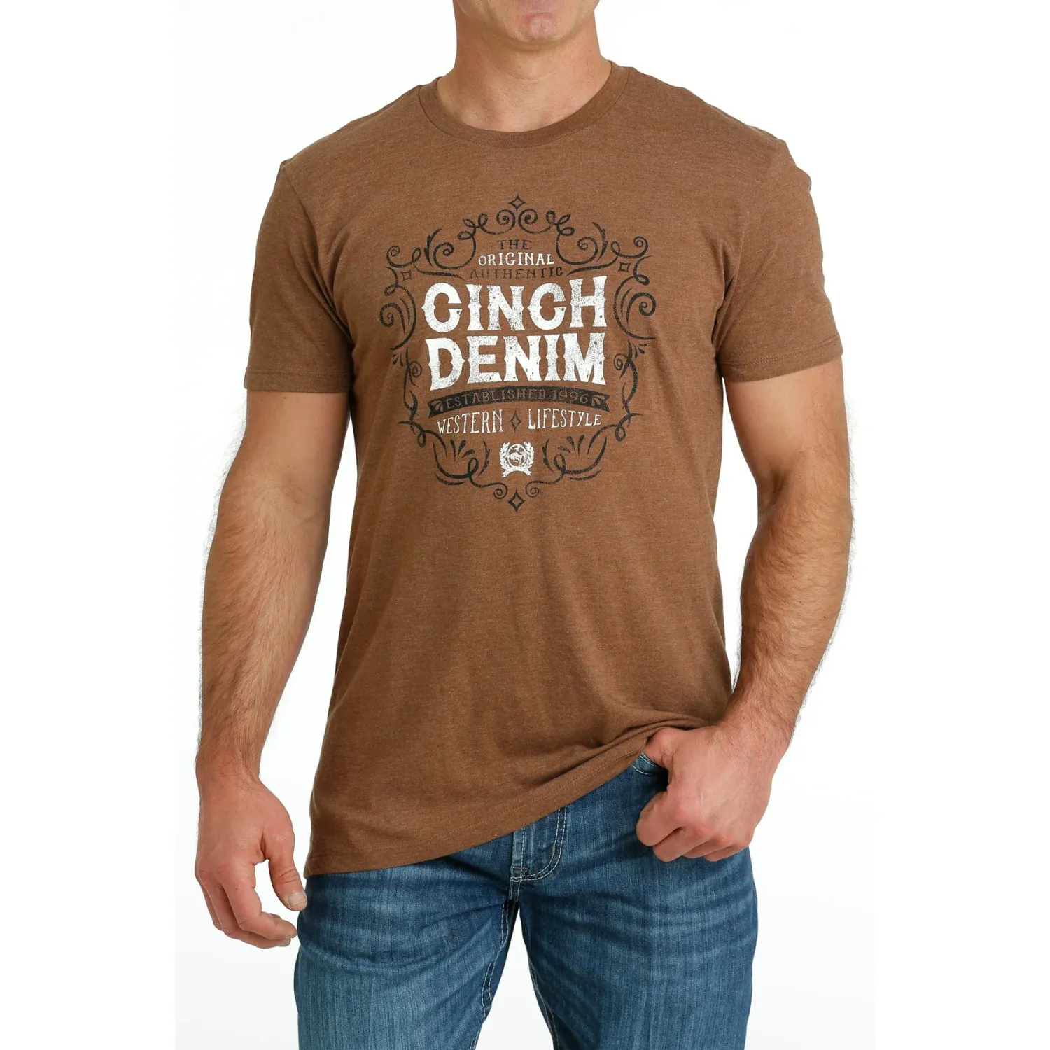 Cinch Men's SS Tee - Copper