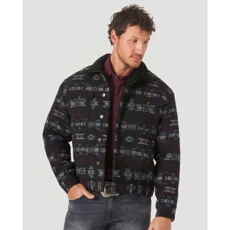 Wrangler Mens Lined Denim Jacket - 74250SB