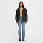 Levi Womens 315 Shaping Bootcut Jean - Clean Hem